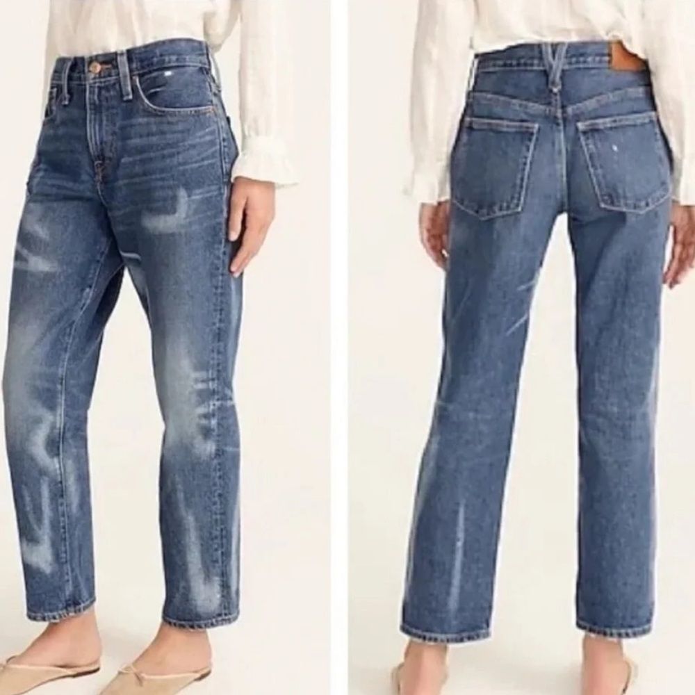 J. Crew Slouchy Boyfriend Jean In Barn Wash Women’s Size 26